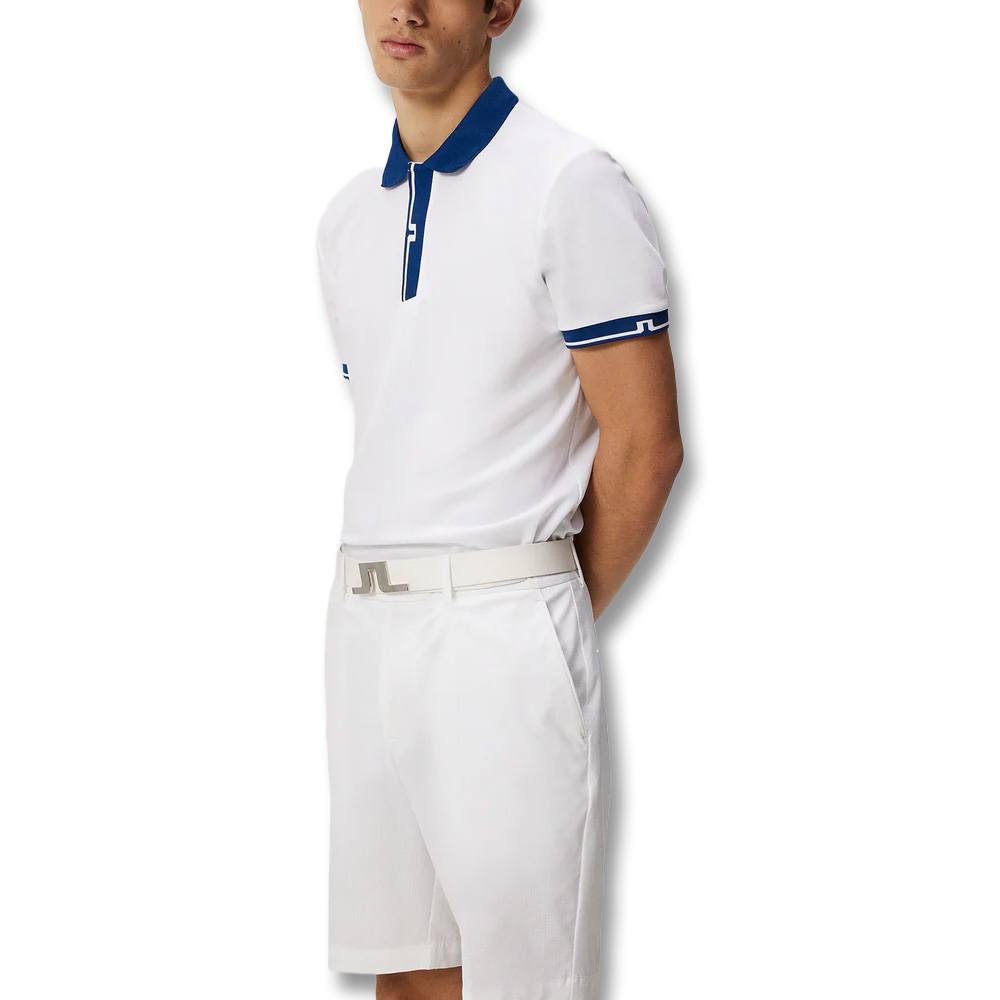 J.Lindeberg Bay Slim Golf Polo White - 24