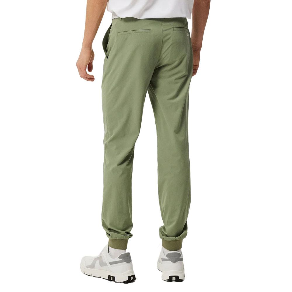 J.Lindeberg Cuff Jogger Golf Pants Oil Green - 24