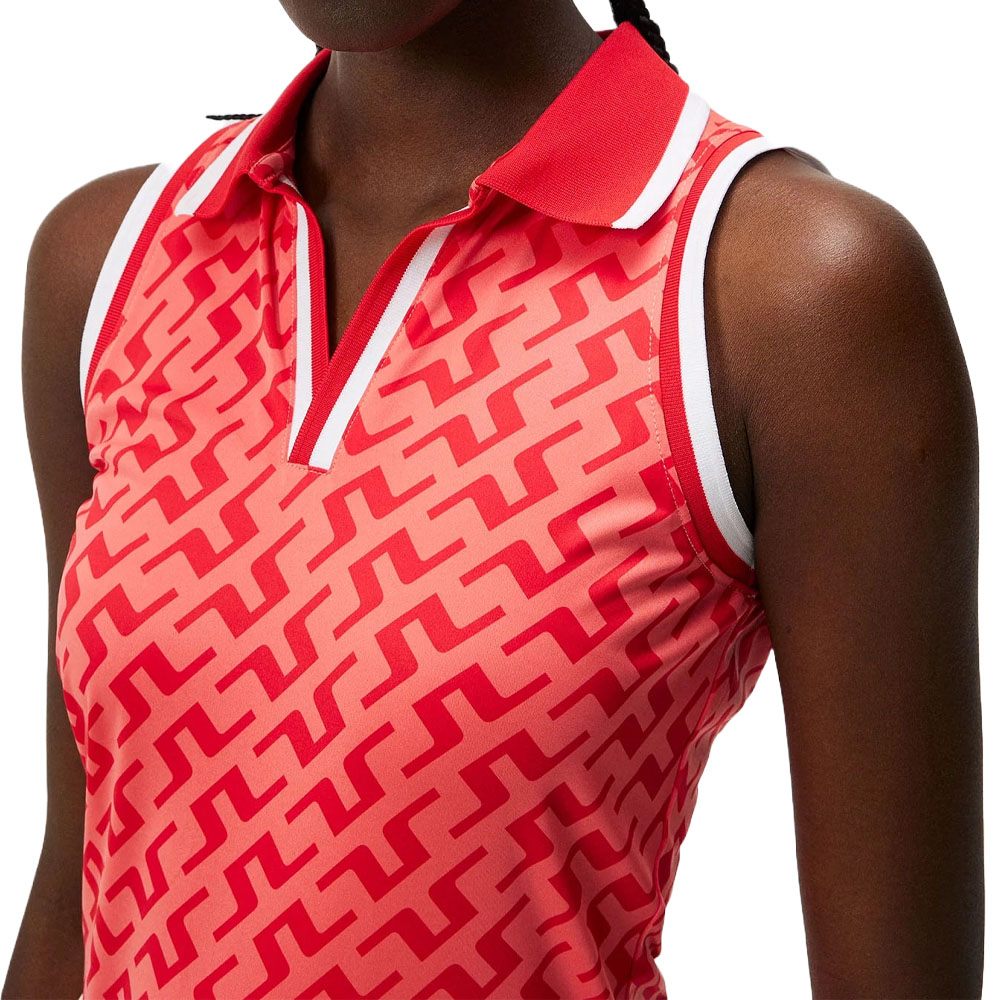 J.Lindeberg Sadie Sleeveless Top Golf Polo 2024 Women