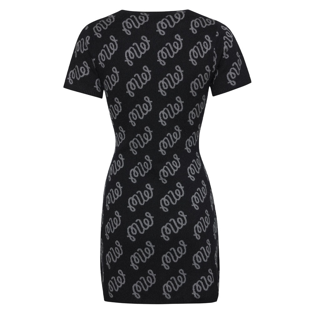 Malbon Poppy Golf Dress Black Women