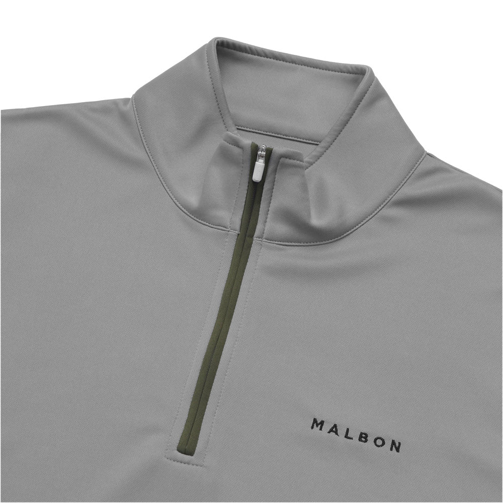 Malbon Performance Quarter Zip Golf Pullover 2024