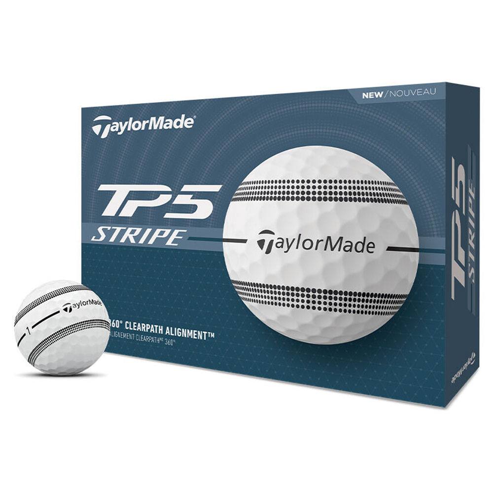 TaylorMade TP5 Stripe Golf Balls 2024