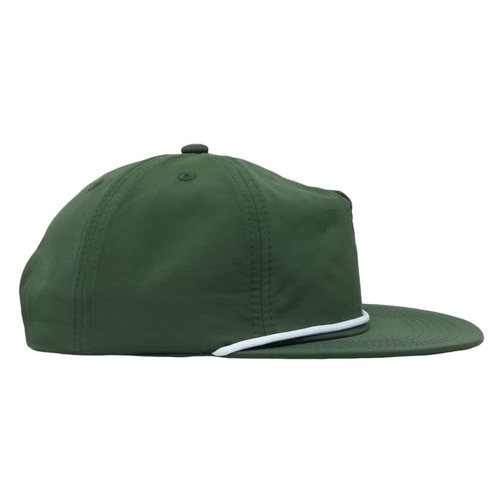 Malbon Evergreen Nylon Rope Golf Cap 2024