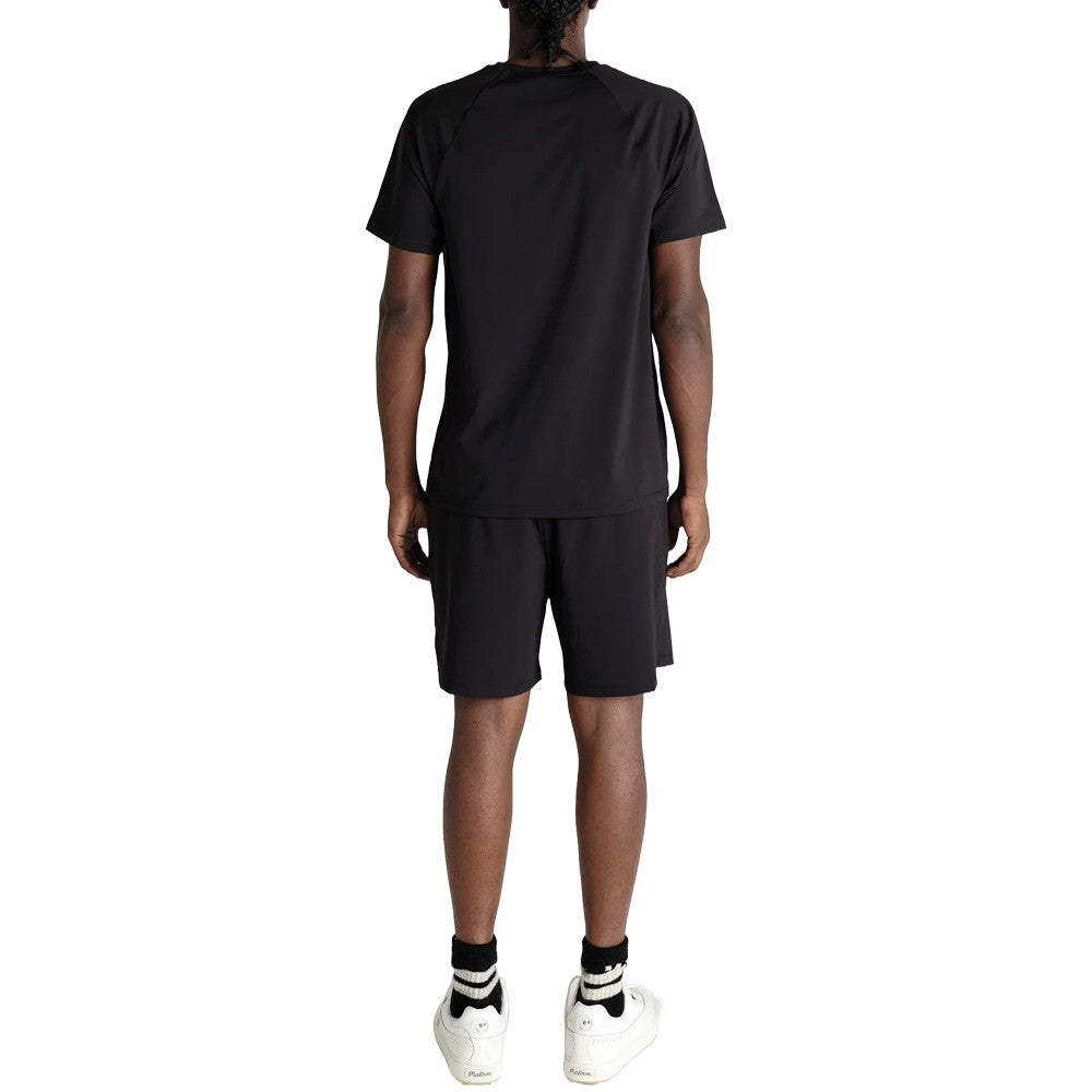 Malbon Performance Poly Breathable Tee Golf T-Shirt Black