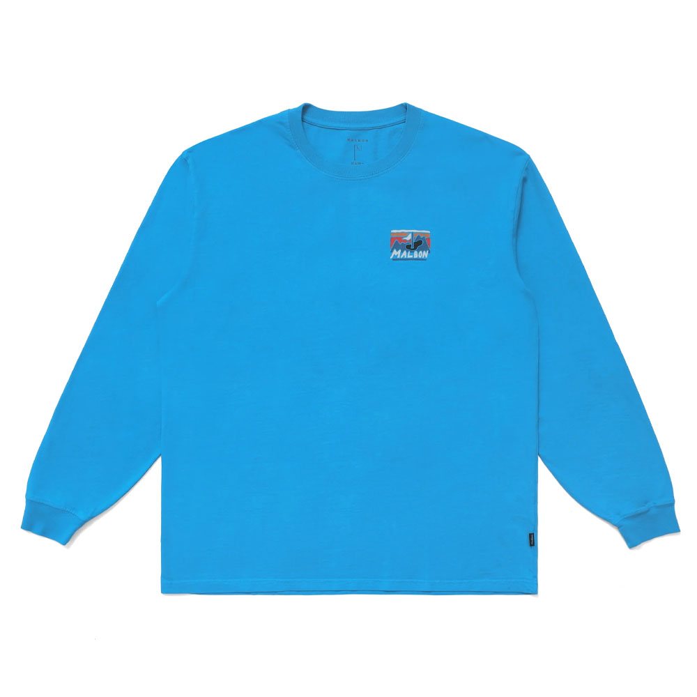 Malbon Glacier Buckets Longsleeve Golf T-Shirt 2024