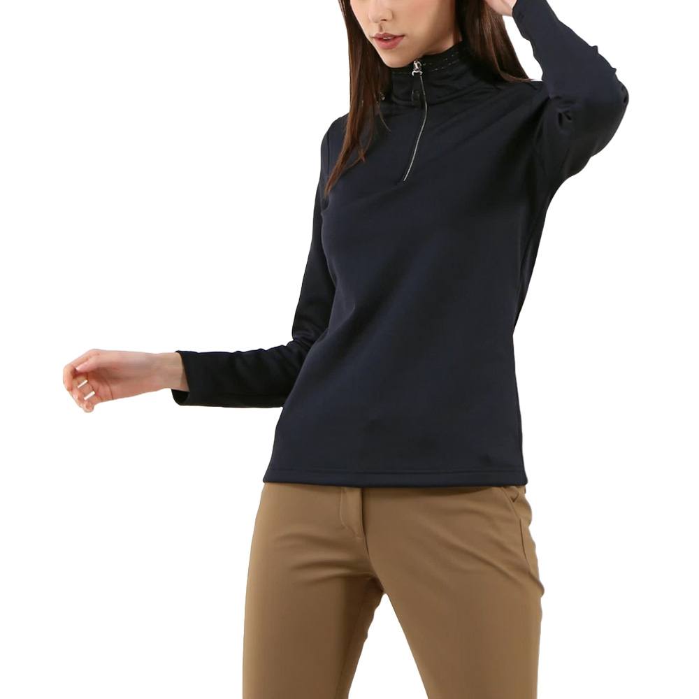 Chervo Tartufo Quarter Zip Golf Pullover Black - FW24 Women