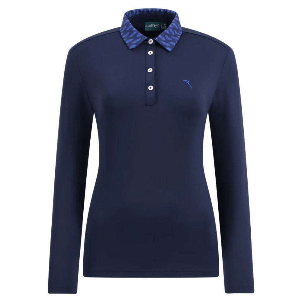 Chervo Affine Longsleeve Golf Polo 2024 Women