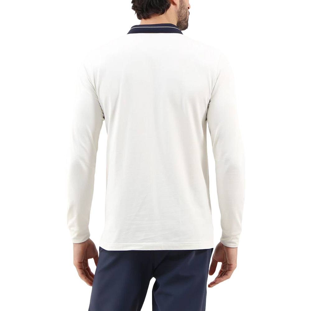 Chervo Affranto Longsleeve Golf Polo Beige - FW24