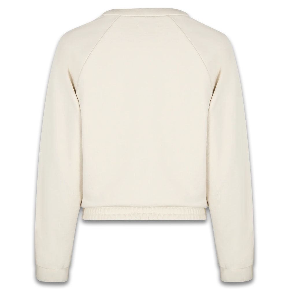 Malbon Gianna II Raglan Pullover Golf Sweatshirt Bone Women