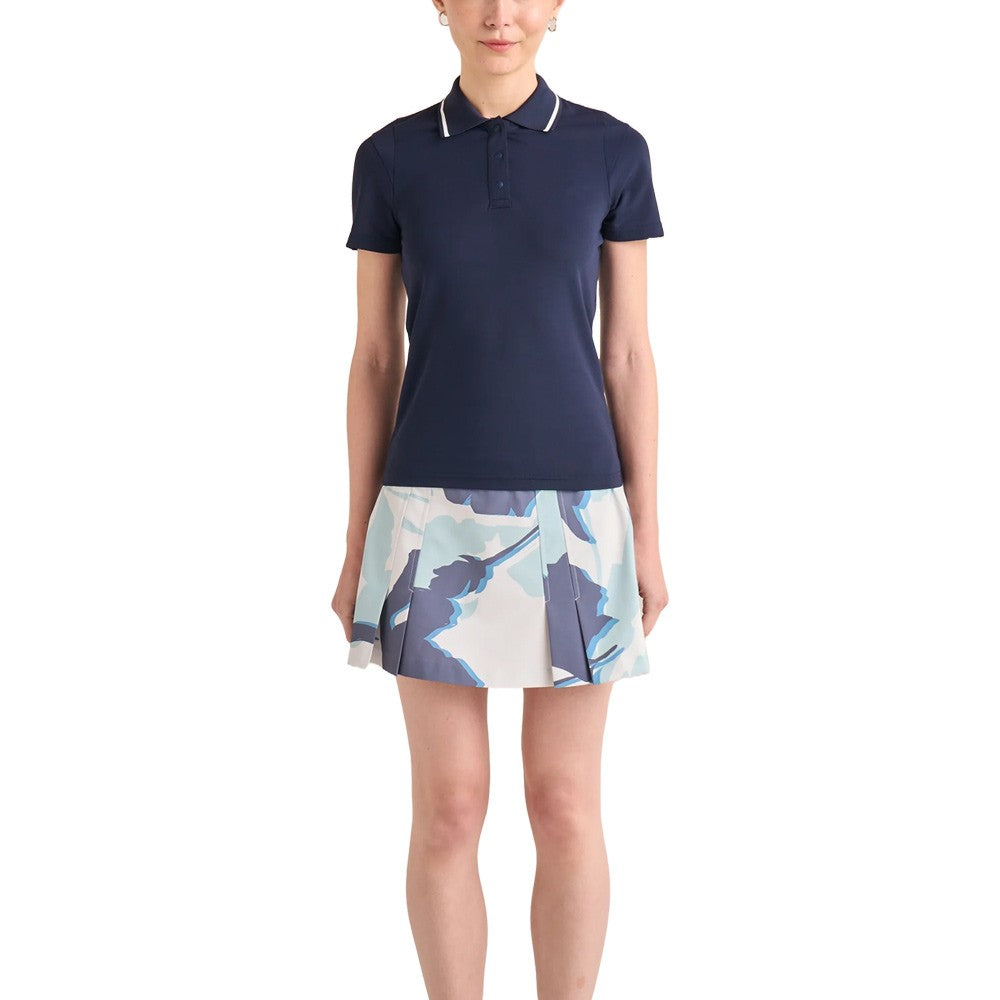 Malbon Evergreen Paloma Golf Polo Navy - FW24 Women