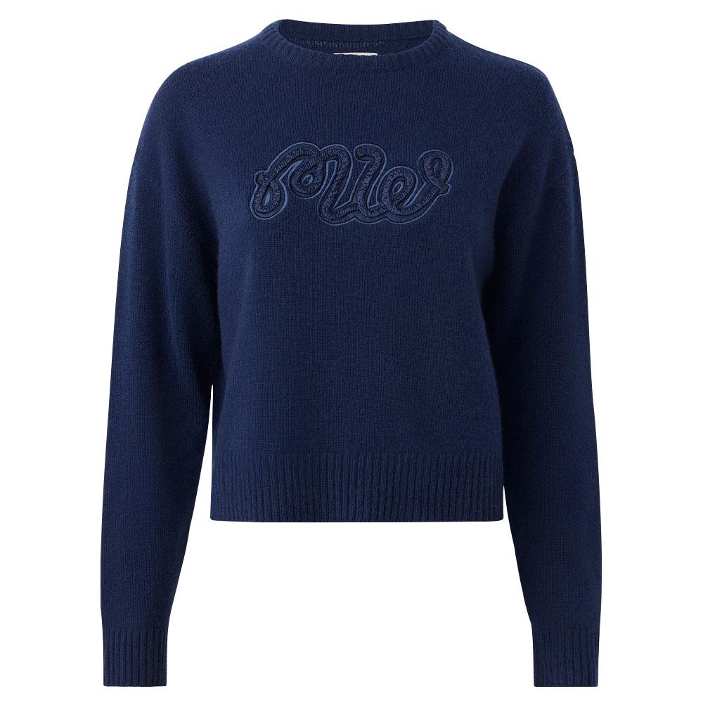 Malbon Boat Golf Sweater Navy Women