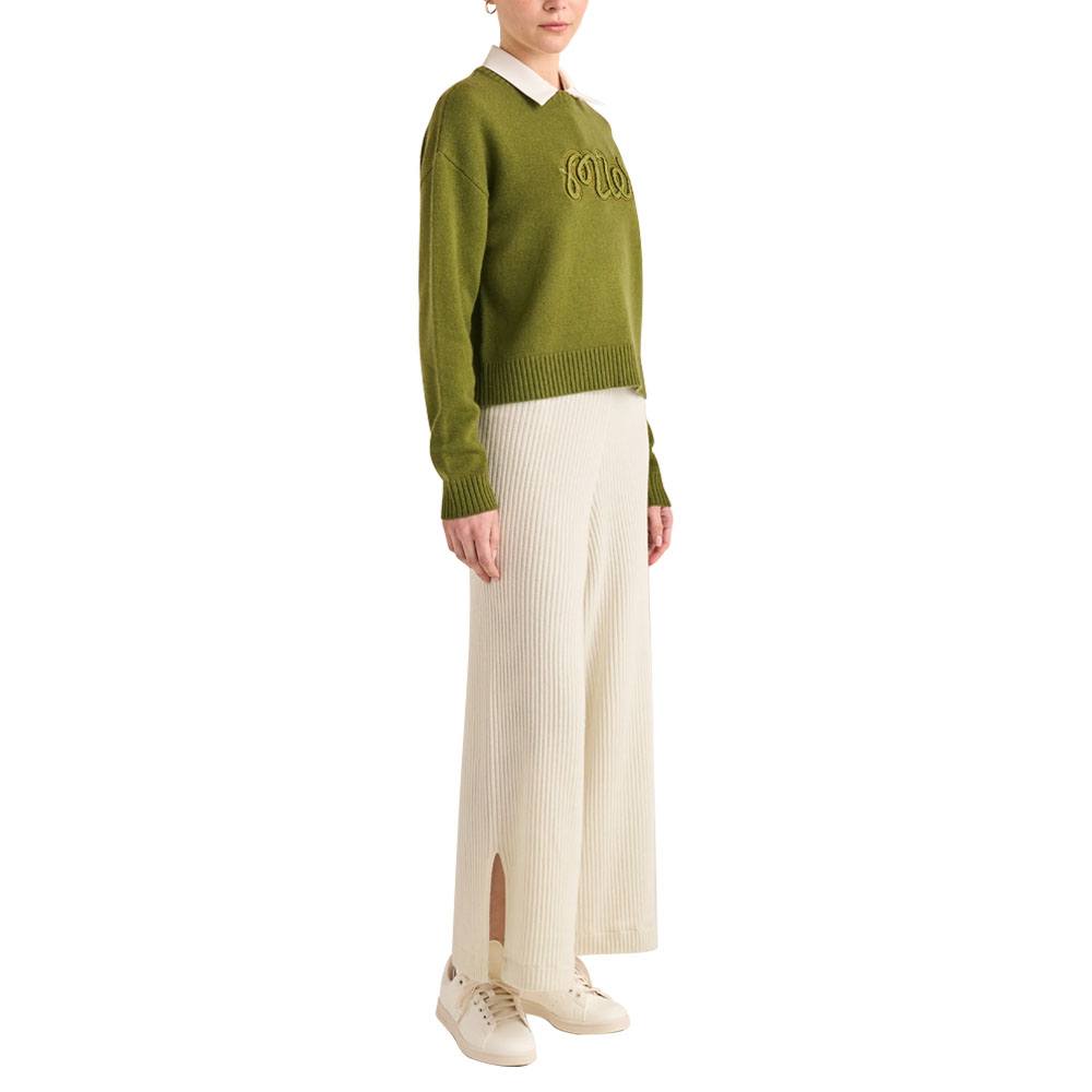 Malbon Boat Golf Sweater Olive Women