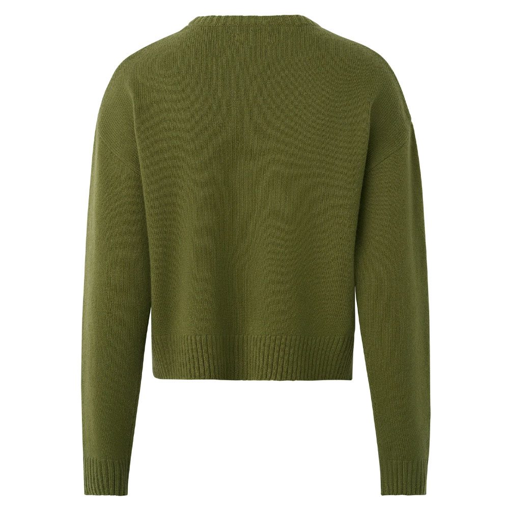 Malbon Boat Golf Sweater Olive Women