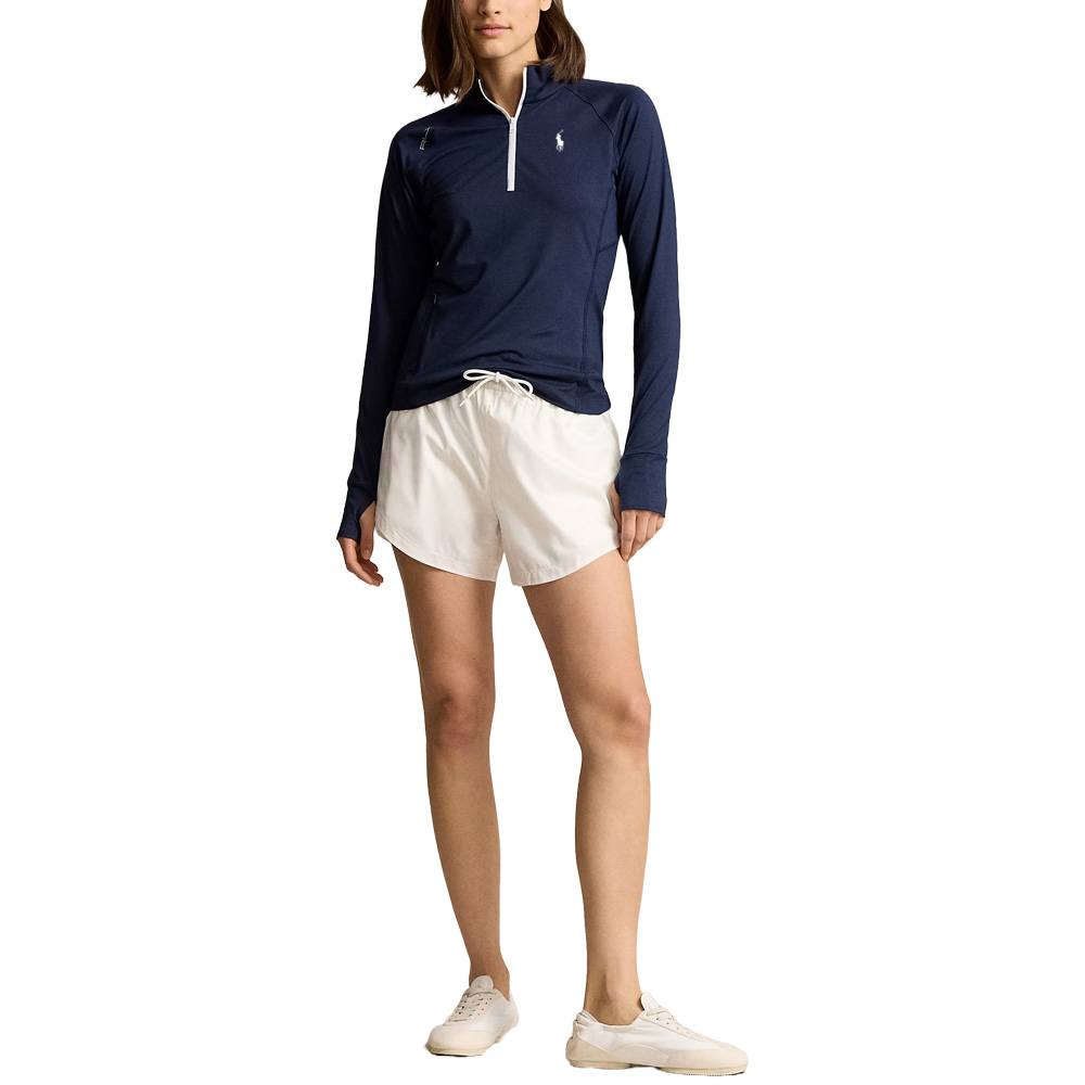 Ralph Lauren Stretch Jersey UV 1/4 Zip Golf Pullover (Slim Fit) 2024 Women