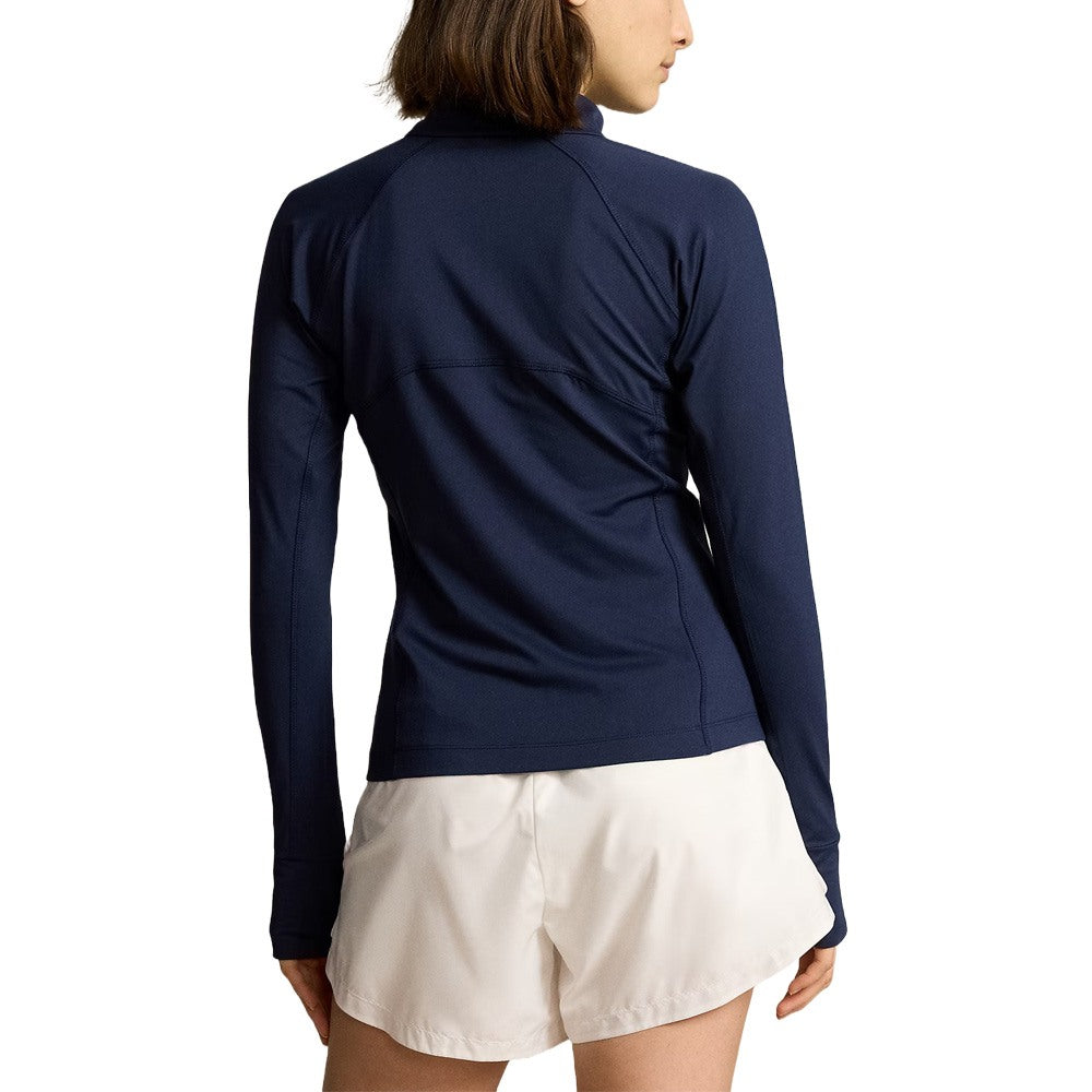 Ralph Lauren Stretch Jersey UV 1/4 Zip Golf Pullover (Slim Fit) 2024 Women