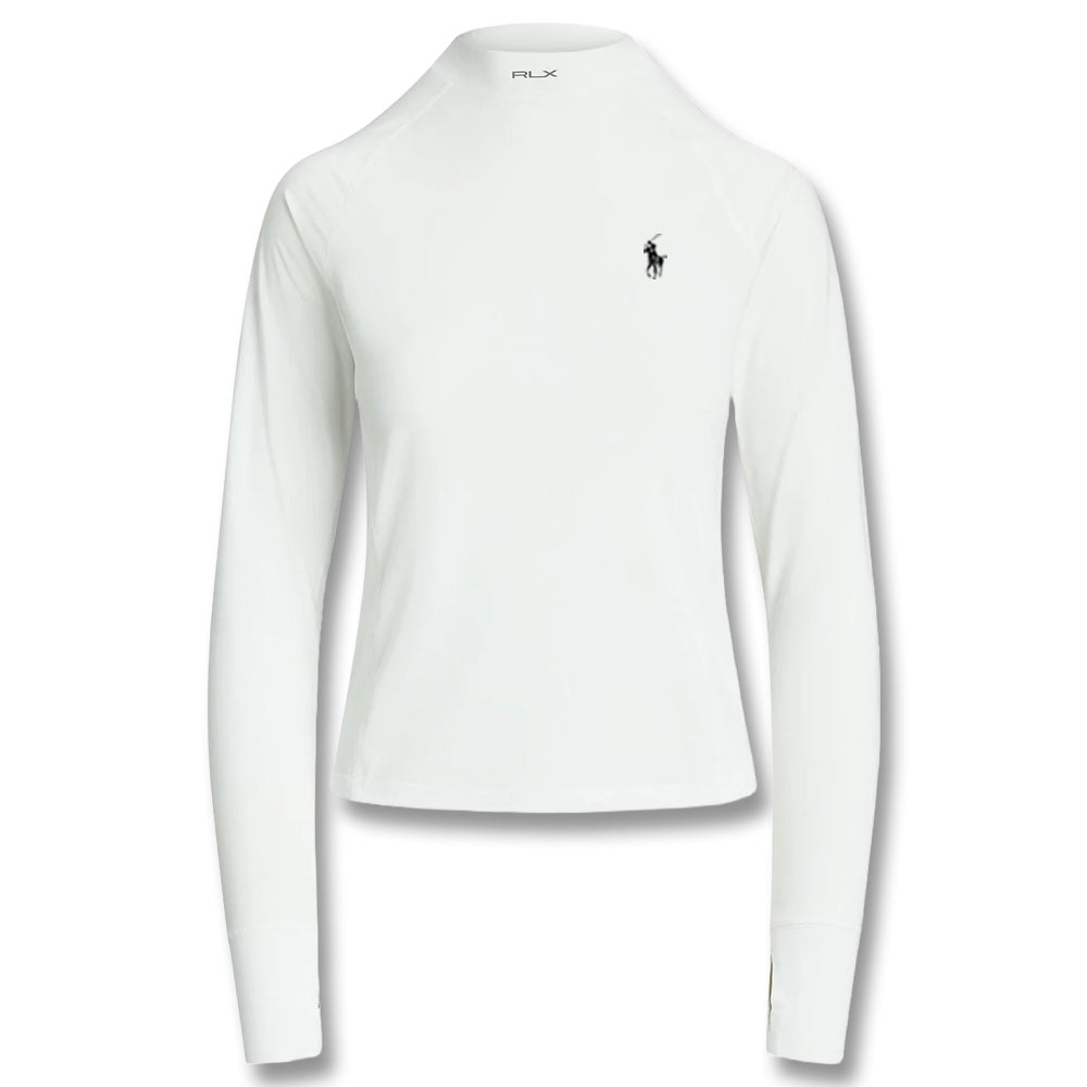 Ralph Lauren Recycled Peached Airflow Golf Baselayer Ceramic White - FW24 Women