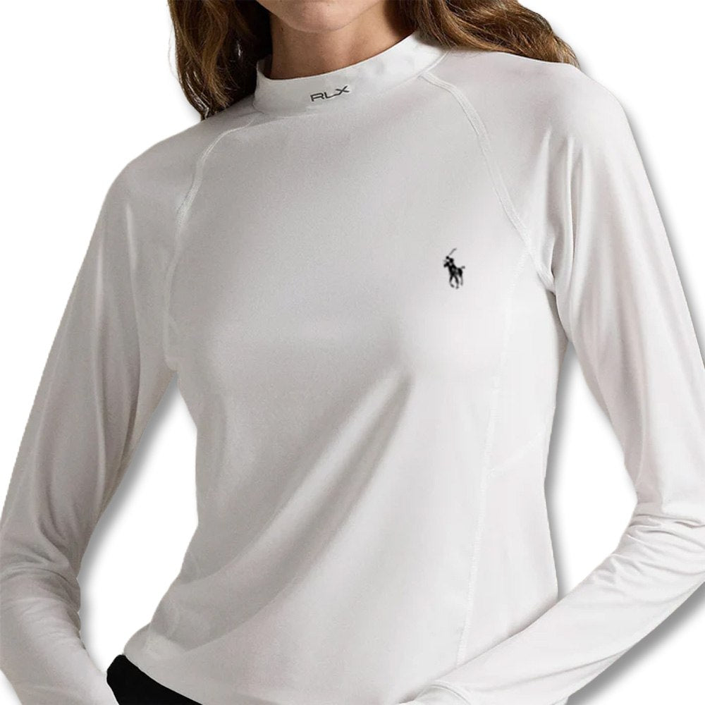 Ralph Lauren Recycled Peached Airflow Golf Baselayer Ceramic White - FW24 Women