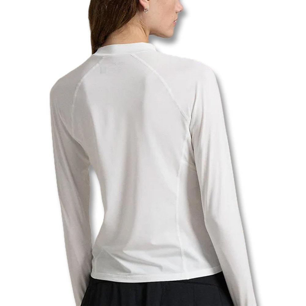 Ralph Lauren Recycled Peached Airflow Golf Baselayer Ceramic White - FW24 Women