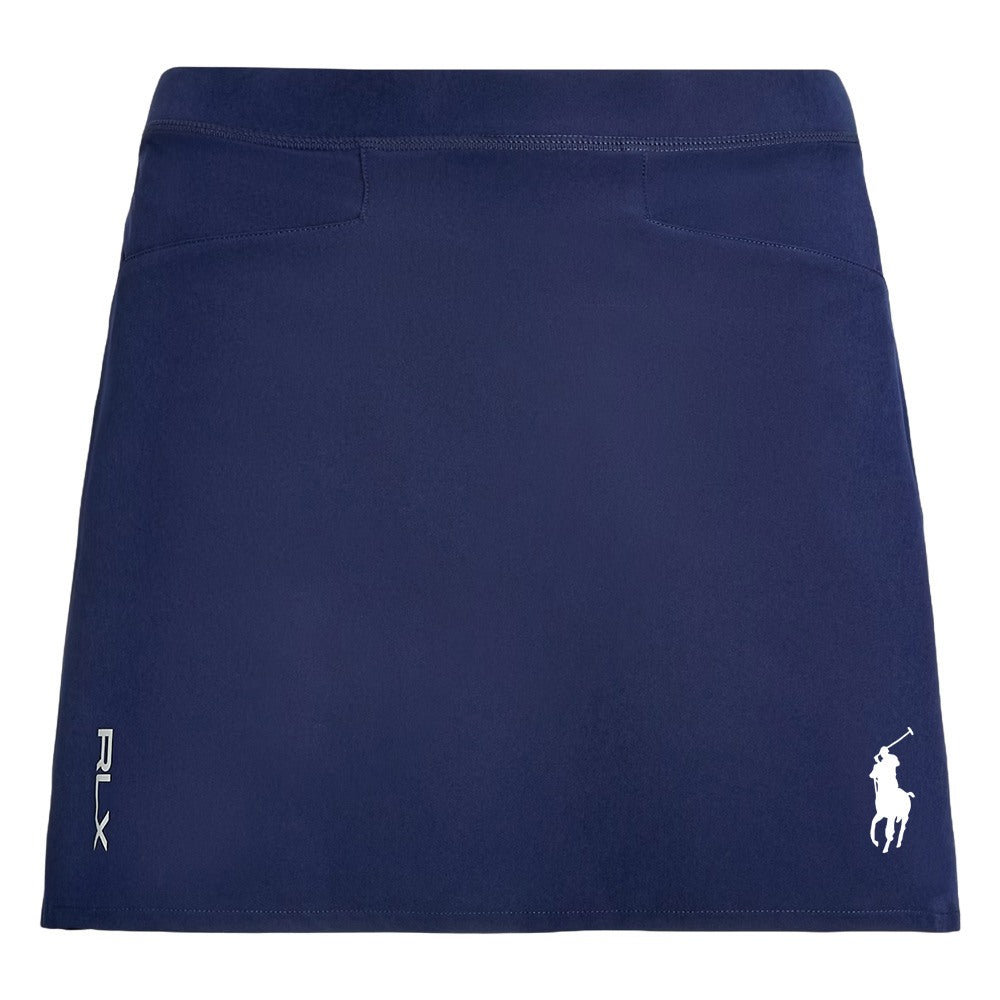 Ralph Lauren Aim 4-Way Stretch 15" Solid Golf Skort Refined Navy - FW24 Women