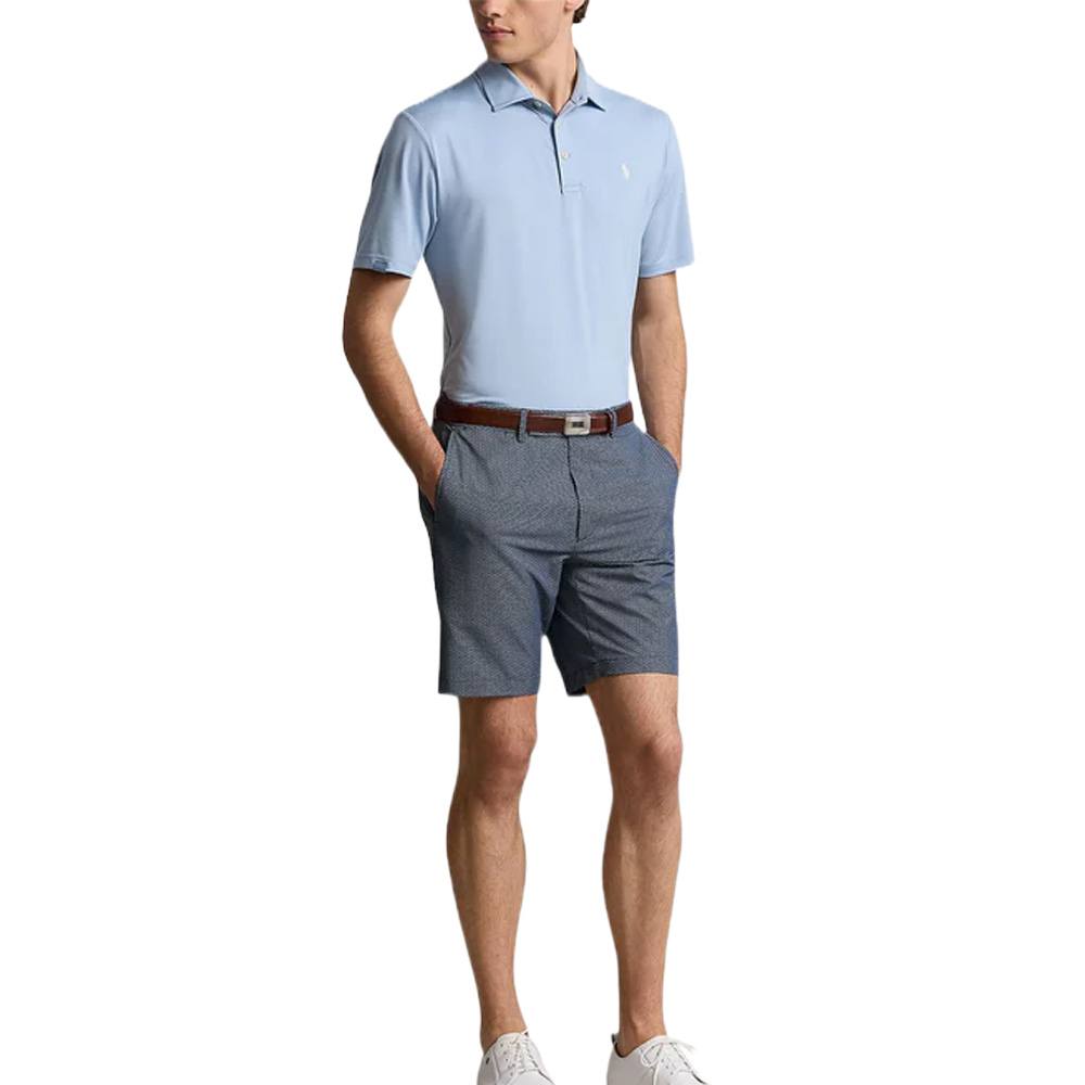 Ralph Lauren Lightweight Airflow Jersey Golf Polo Estate Blue - FW24 Men