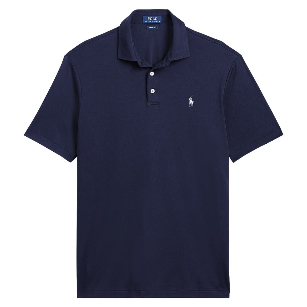 Ralph Lauren Tour Pique w/Cut & Sewn Collar Golf Polo Refined Navy - FW24 Men