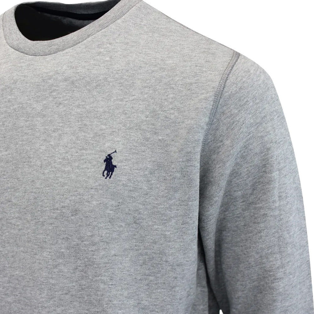 Ralph Lauren Magic Fleece Crewneck Golf Sweater Andover Heather - FW24 Men