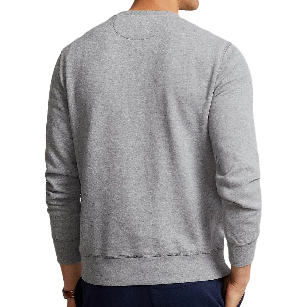 Ralph Lauren Magic Fleece Crewneck Golf Sweater Andover Heather - FW24 Men