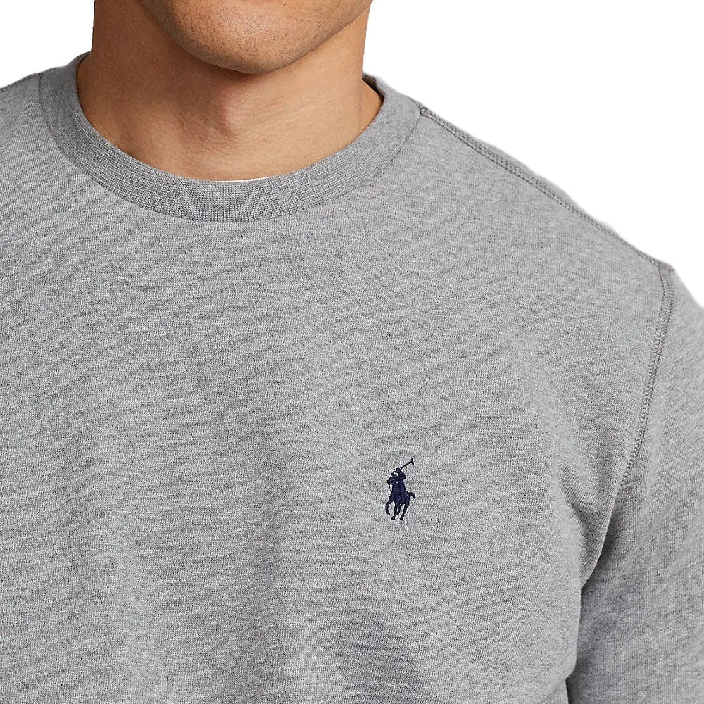 Ralph Lauren Magic Fleece Crewneck Golf Sweater Andover Heather - FW24 Men