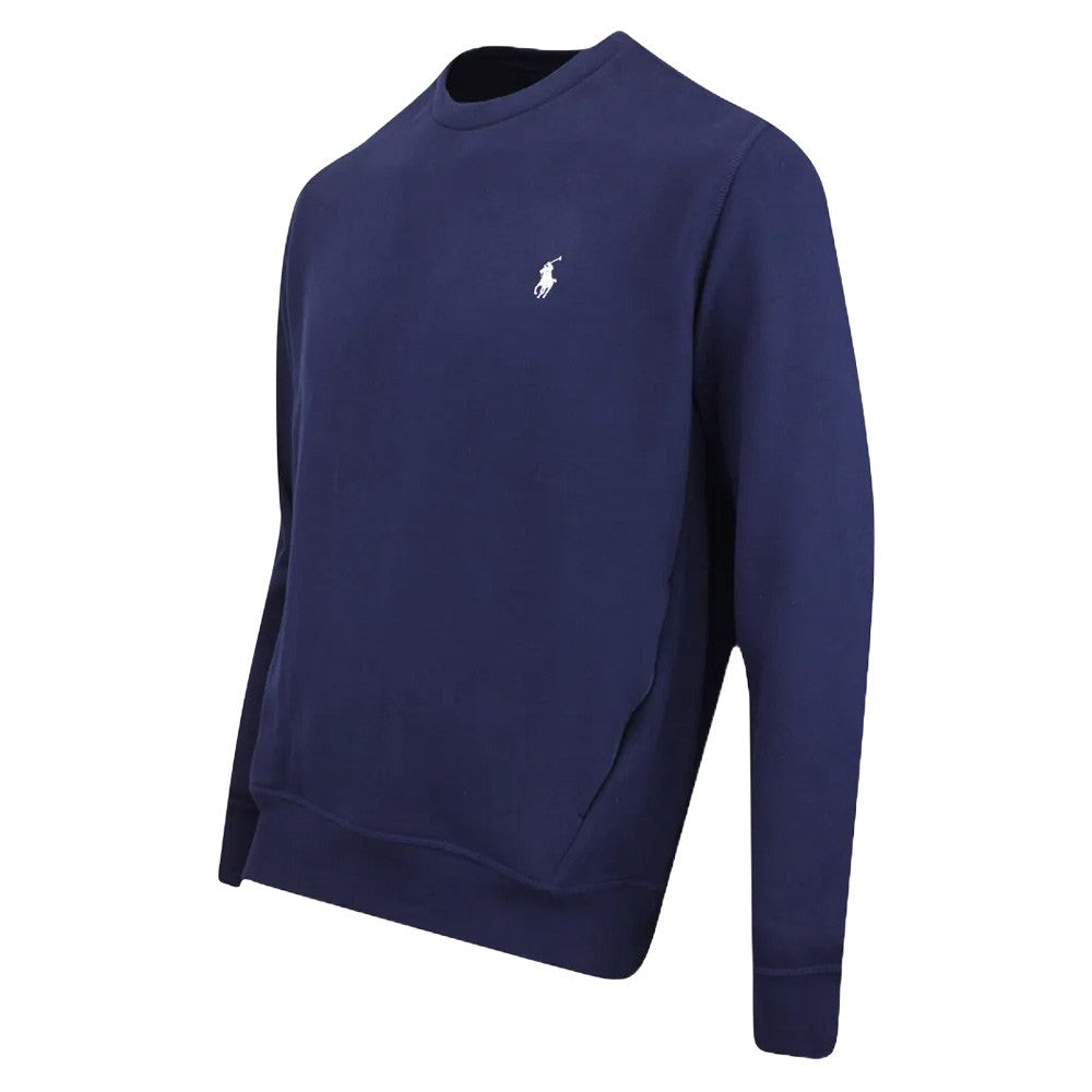 Ralph Lauren Magic Fleece Crewneck Golf Sweater Refined Navy - FW24 Men