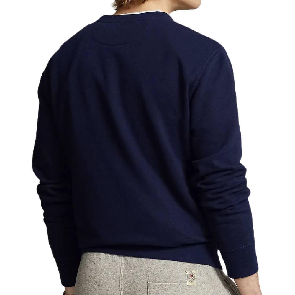 Ralph Lauren Magic Fleece Crewneck Golf Sweater Refined Navy - FW24 Men