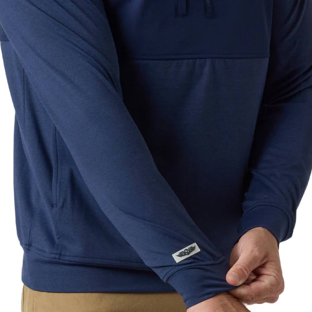 Straight Down Harding Hybrid Quarter Zip Golf Pullover 2024