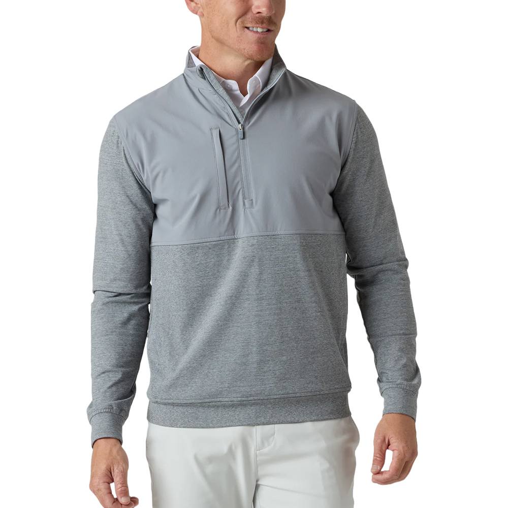 Straight Down Harding Hybrid Quarter Zip Golf Pullover 2024