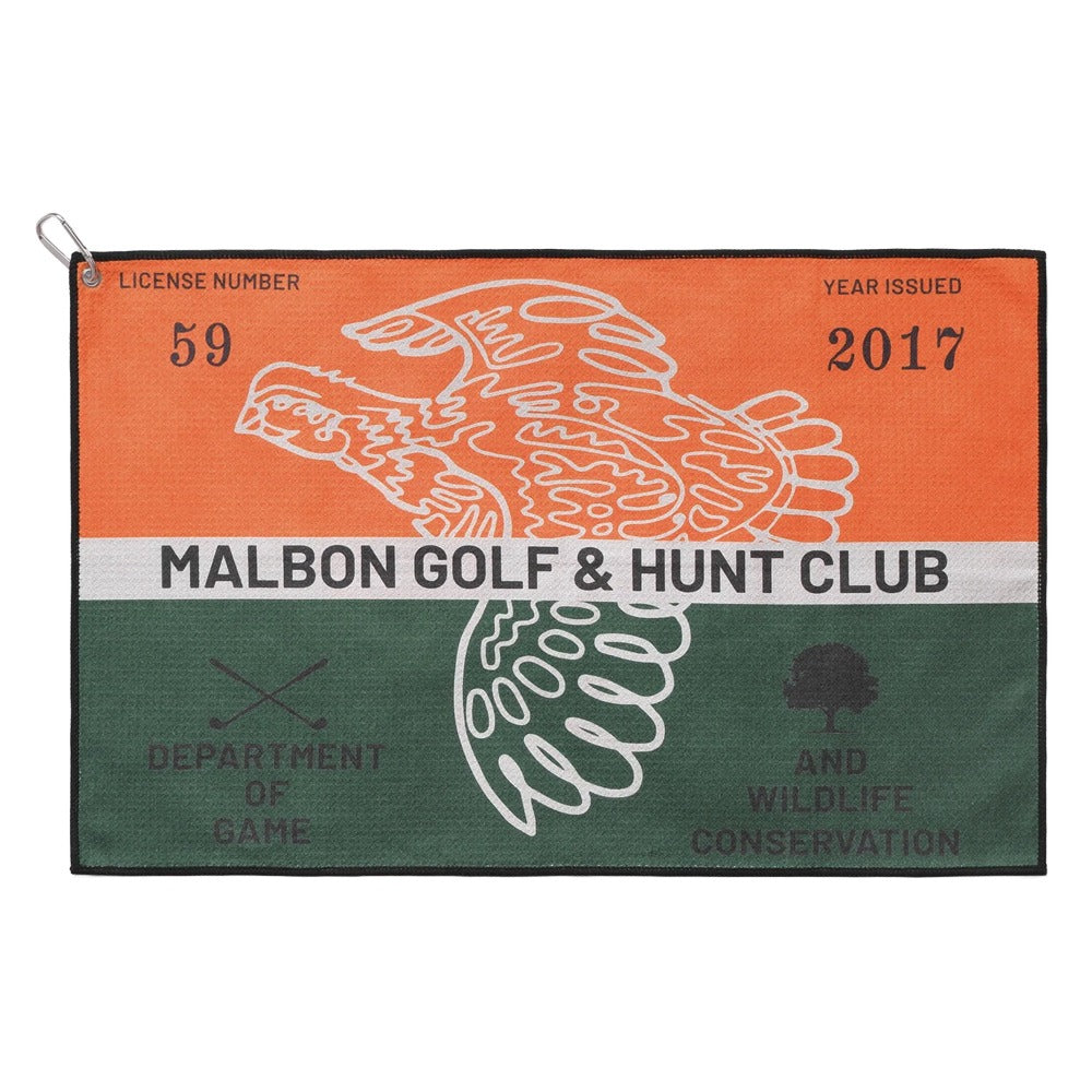 Malbon Fudd Buckets Golf Towel 2024