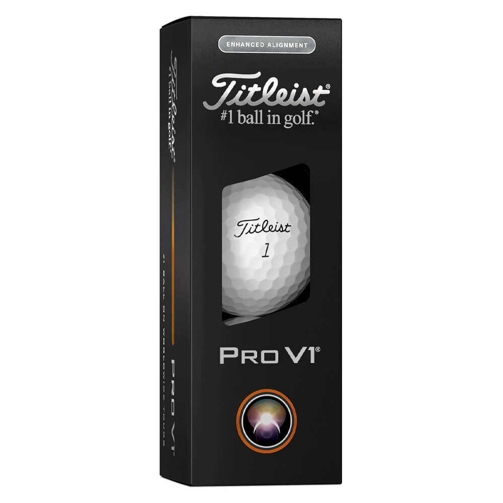 Titleist Pro V1 Enhanced Alignment Golf Balls 2025