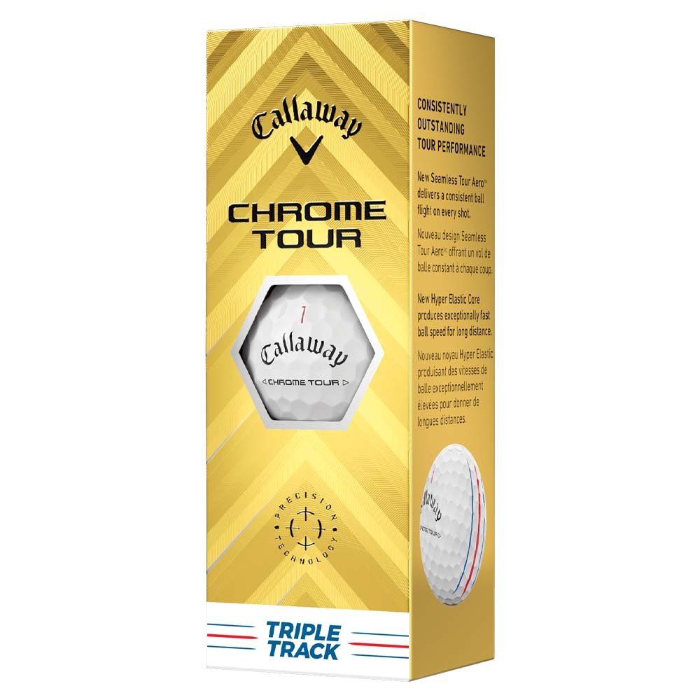 Callaway Chrome Tour 24 Triple Track Holiday 2 Dozen Golf Balls 2024