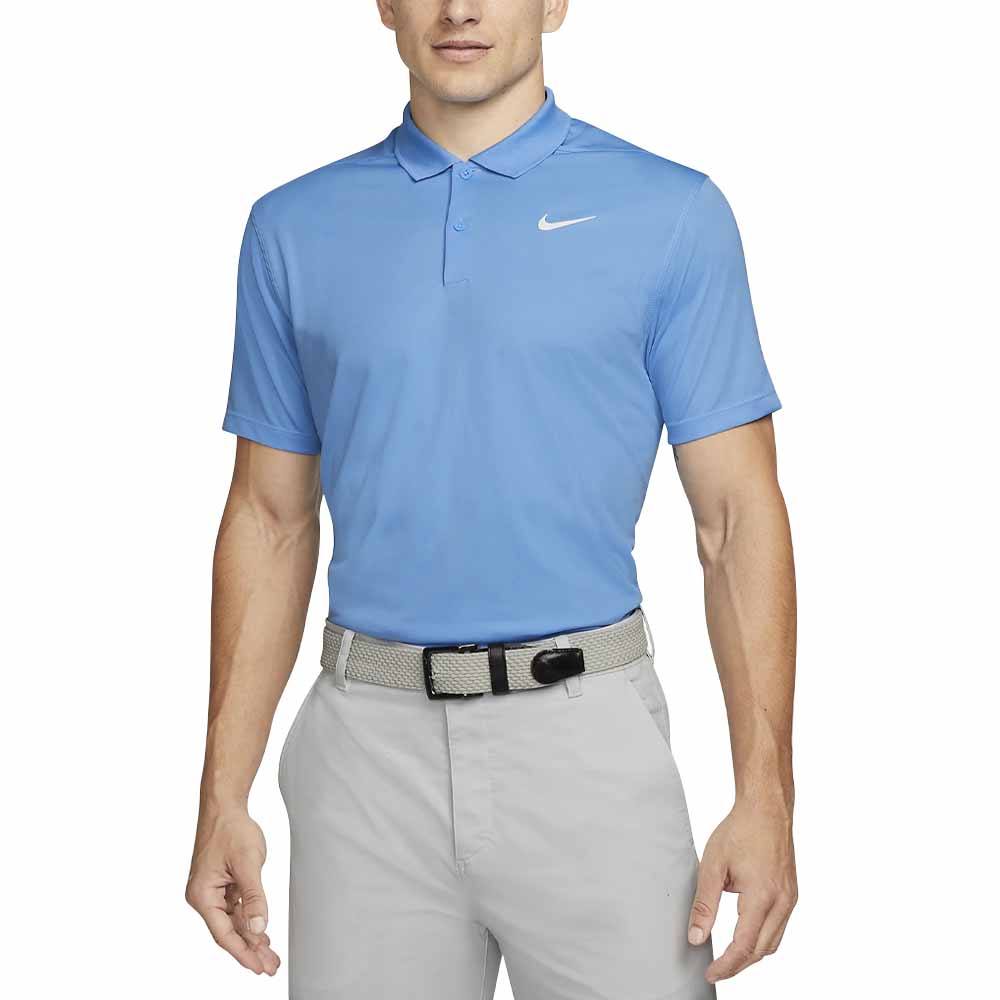 Nike Dri-FIT Victory Solid Golf Polo University Blue/White - Holiday24