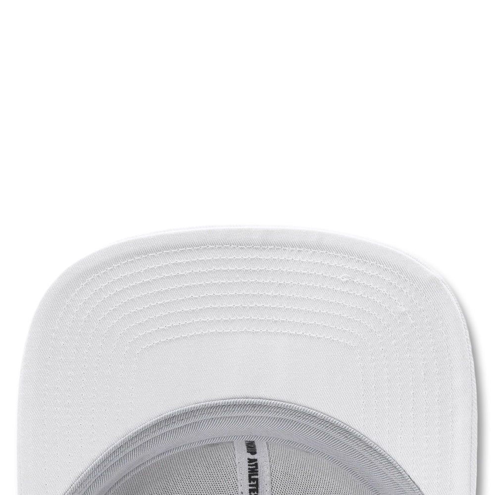 Nike Dri-FIT Pro Structured Futura Golf Cap White/Wolf Gray/Black - SU25