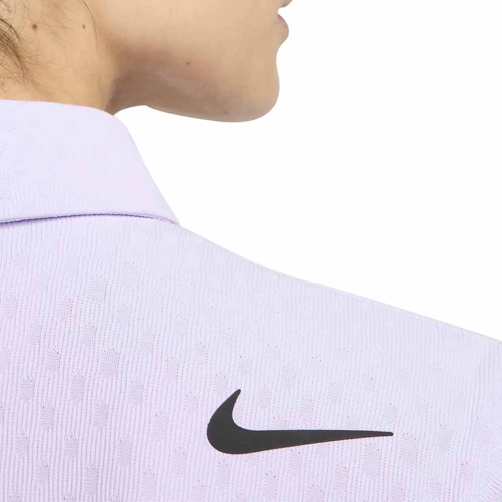 Nike Dri-FIT Tour ADV Shortsleeve Golf Polo Violet Mist/Black - SU24 Women