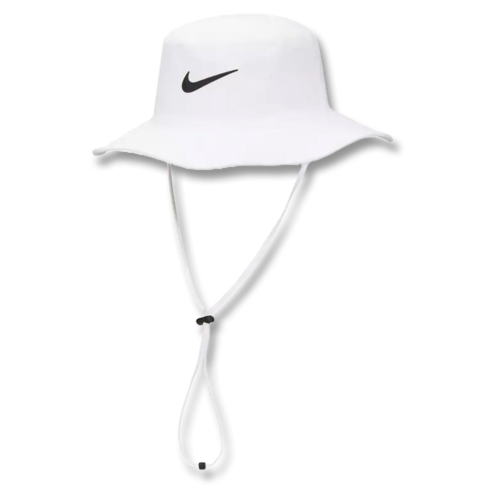 Nike Dri-FIT Apex Bucket Golf Hat White/Anthracite/Black - Holiday24