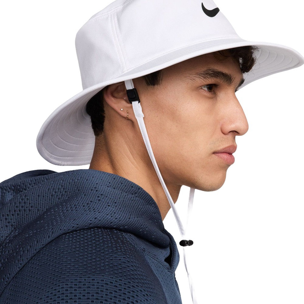 Nike Dri-FIT Apex Bucket Golf Hat White/Anthracite/Black - Holiday24