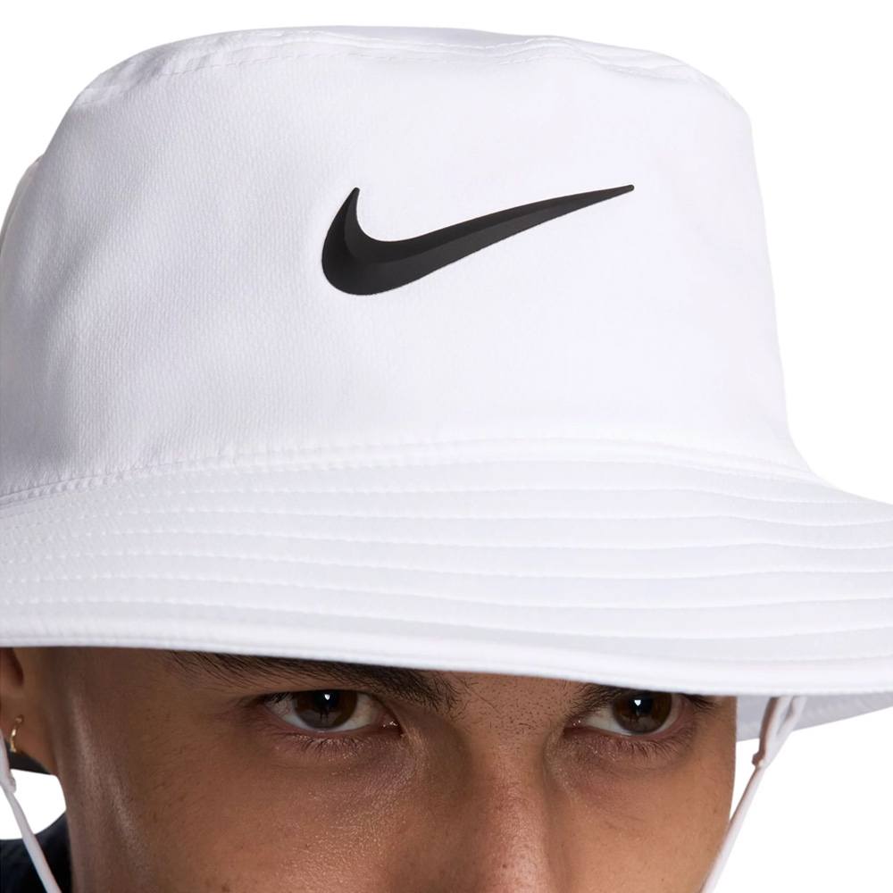 Nike Dri-FIT Apex Bucket Golf Hat White/Anthracite/Black - Holiday24