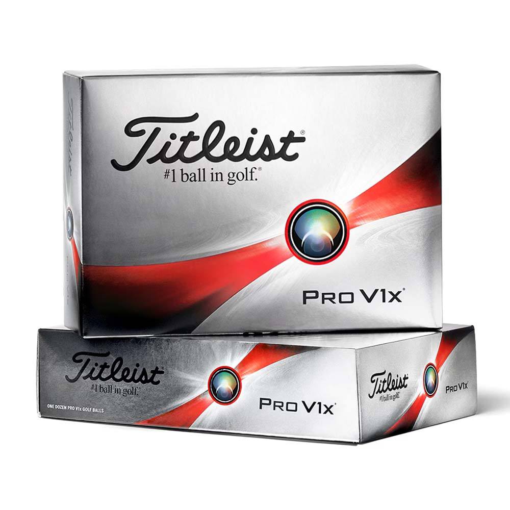 Titleist Pro V1x Holiday 2 Dozen Golf Balls 2024