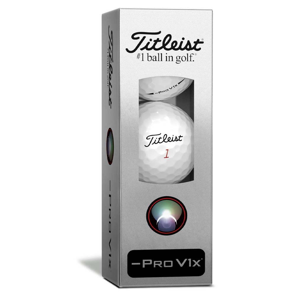 Titleist Pro V1x Left Dash 2 Dozen Golf Balls 2024