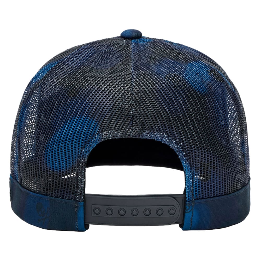 Gfore Icon Blur Camo Cotton Twill Trucker Golf Cap Twilight - FA24