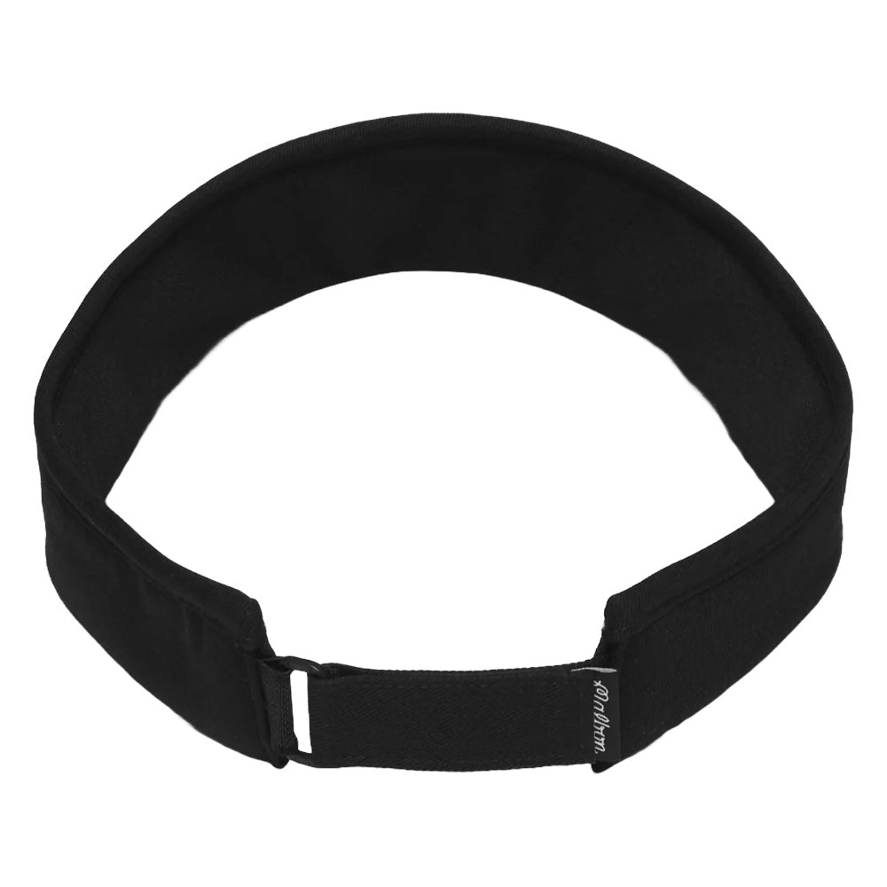Malbon Roll King Golf Visor Black - FW24