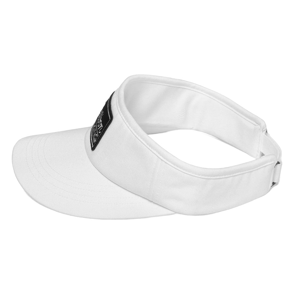 Malbon Roll King Golf Visor White - FW24 – Golfio