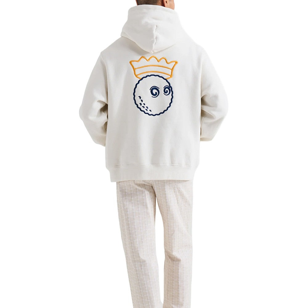 Malbon Trophy Hoodie Golf Jacket Ivory - FW24