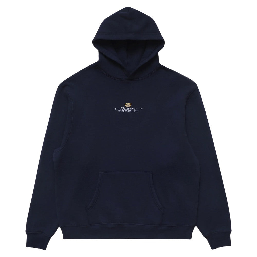 Malbon Trophy Hoodie Golf Jacket Navy - FW24