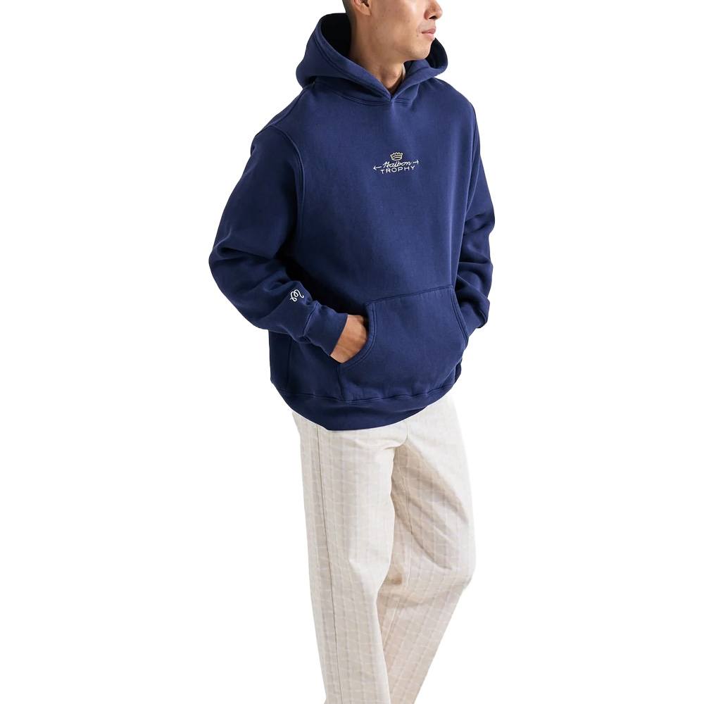 Malbon Trophy Hoodie Golf Jacket Navy - FW24