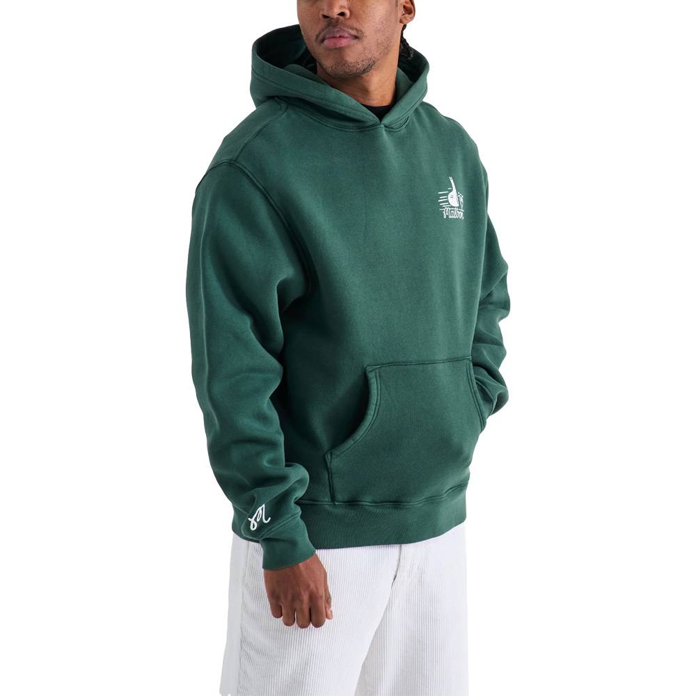 Malbon Follow Thru Hoodie Golf Jacket Green - FW24